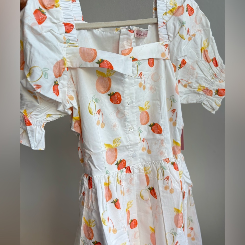 NWT Ivy City Co Fruit Medley Dress size 2 🍊